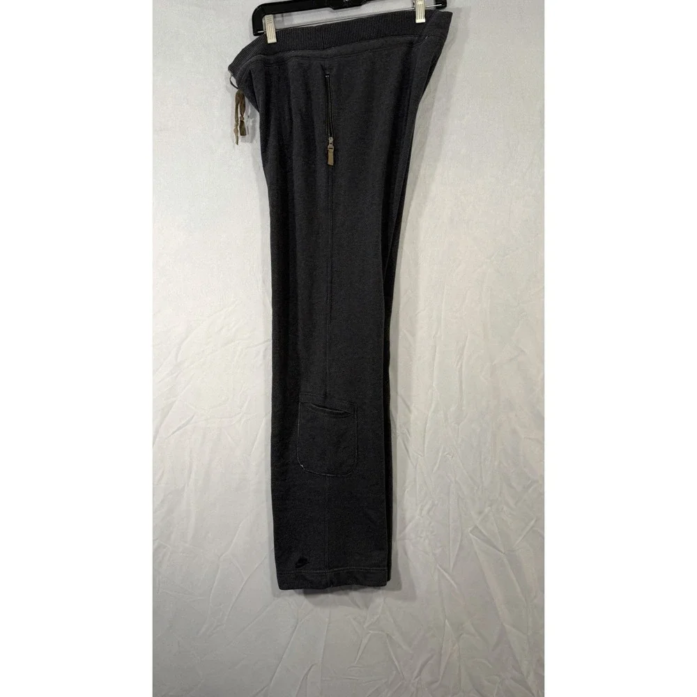 Nike Women's Drawstring Lounge Pants Size M Dark Gray‎ Loose Fit Pants